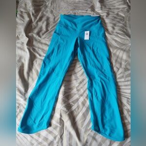 Old Navy Aqua Active PowerSoft Go Dry High-Rise Mesh Crop Legging, Size Small